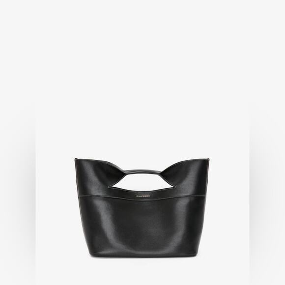 Alexander McQueen Bow Small in Black shoulder bag - Picture 3 of 11